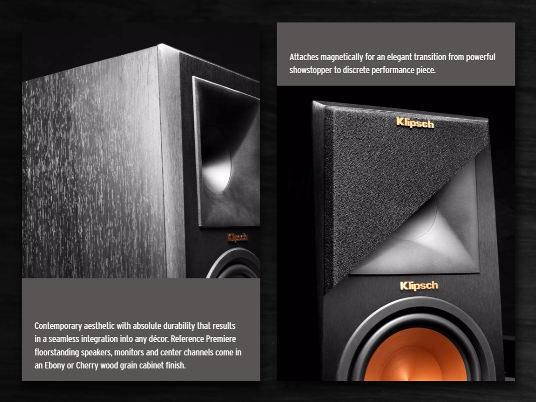 klipsch rp-260f doek