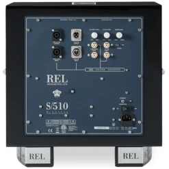 Rel S/510 achterkant subwoofer