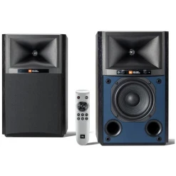 JBL 4305P_voorkant_zwart_With Remote_