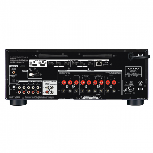 Onkyo TX-NR6100 achterkant